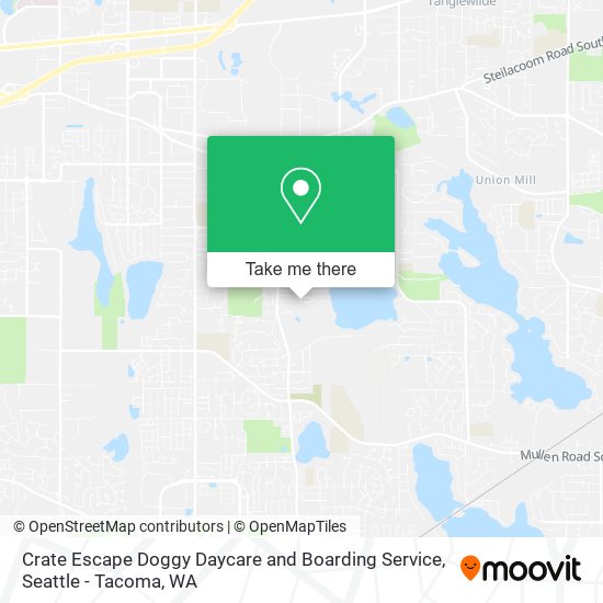 Crate Escape Doggy Daycare and Boarding Service map