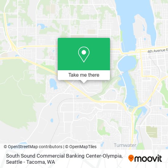 South Sound Commercial Banking Center-Olympia map