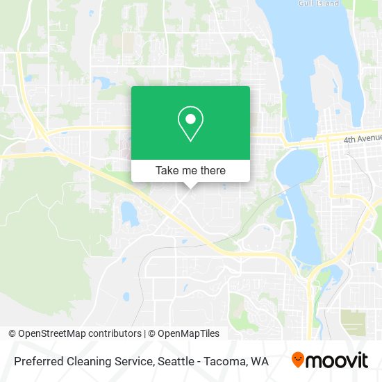 Mapa de Preferred Cleaning Service