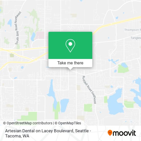 Mapa de Artesian Dental on Lacey Boulevard