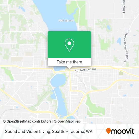 Mapa de Sound and Vision Living