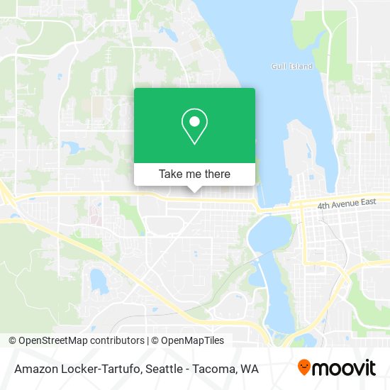 Amazon Locker-Tartufo map