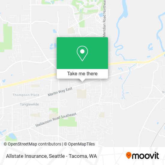 Allstate Insurance map