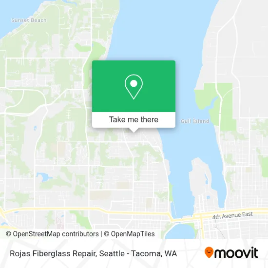 Rojas Fiberglass Repair map