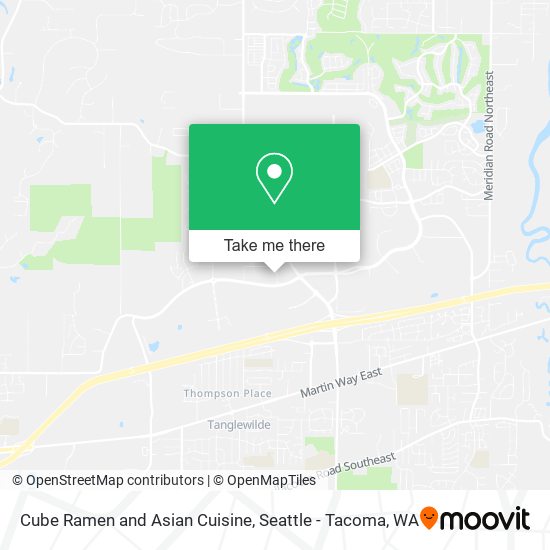 Mapa de Cube Ramen and Asian Cuisine
