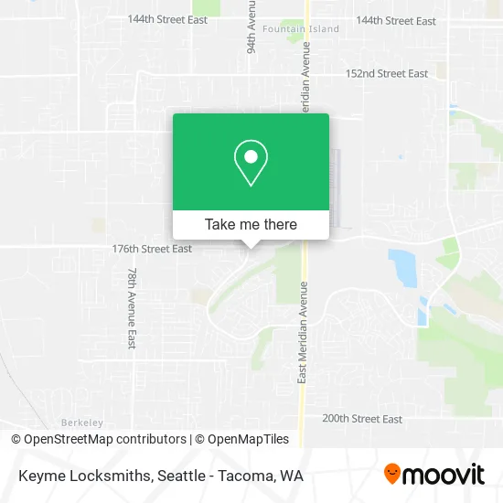Keyme Locksmiths map