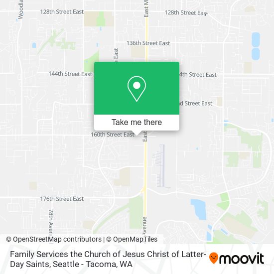 Family Services the Church of Jesus Christ of Latter-Day Saints map