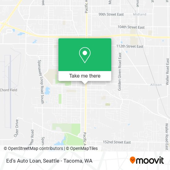 Ed's Auto Loan map