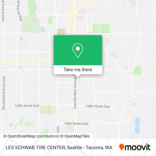 Mapa de LES SCHWAB TIRE CENTER