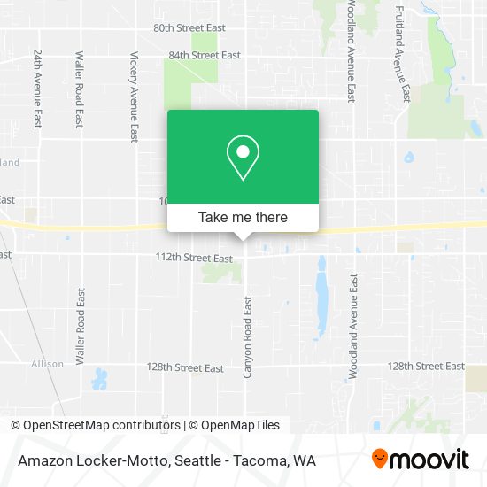 Amazon Locker-Motto map