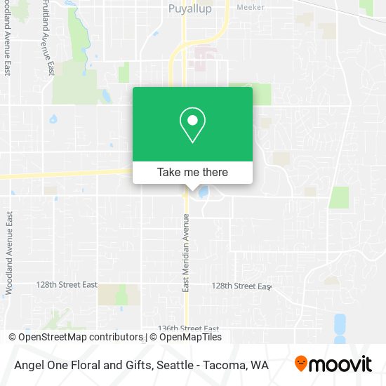 Angel One Floral and Gifts map