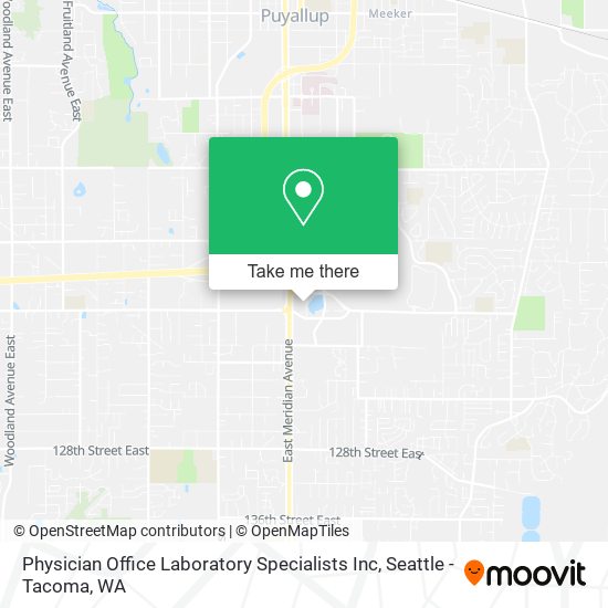 Physician Office Laboratory Specialists Inc map