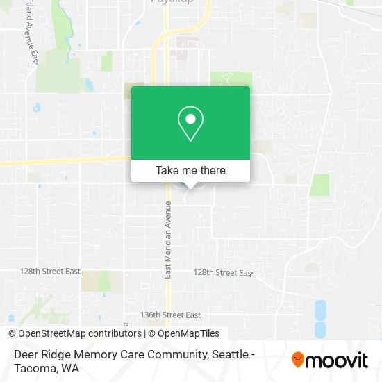 Mapa de Deer Ridge Memory Care Community