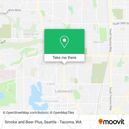 Smoke and Beer Plus map