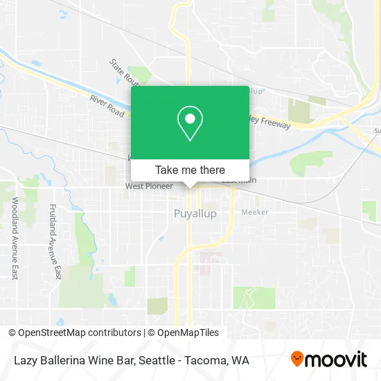 Lazy Ballerina Wine Bar map