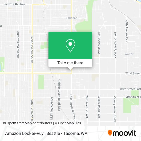 Amazon Locker-Ruyi map