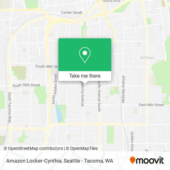 Amazon Locker-Cynthia map