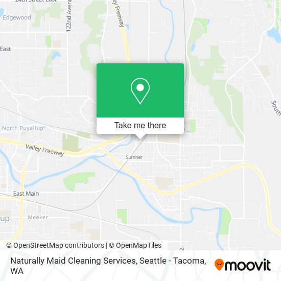 Naturally Maid Cleaning Services map