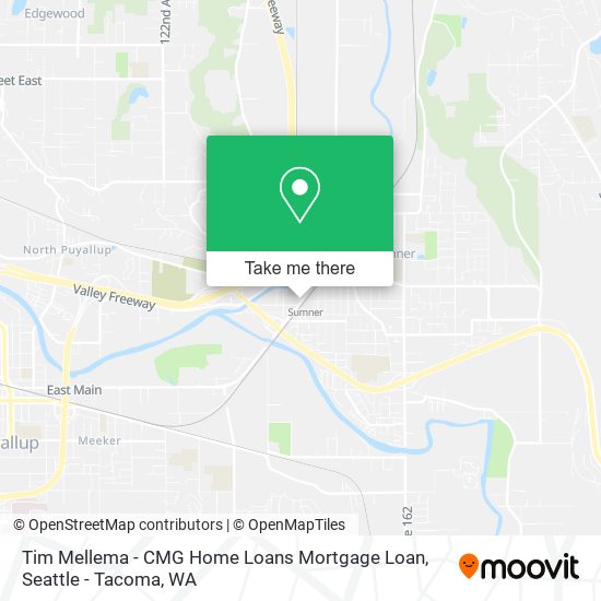 Tim Mellema - CMG Home Loans Mortgage Loan map