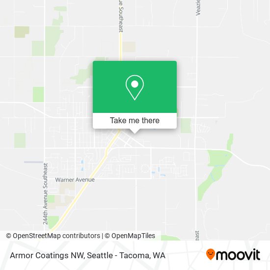 Mapa de Armor Coatings NW