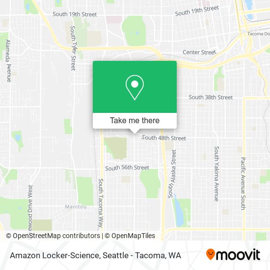 Mapa de Amazon Locker-Science