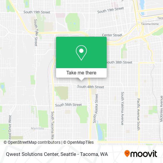 Mapa de Qwest Solutions Center