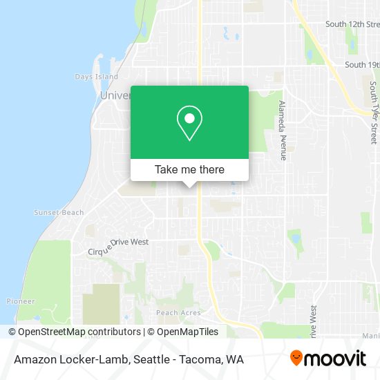 Amazon Locker-Lamb map
