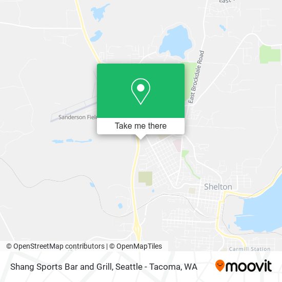Mapa de Shang Sports Bar and Grill