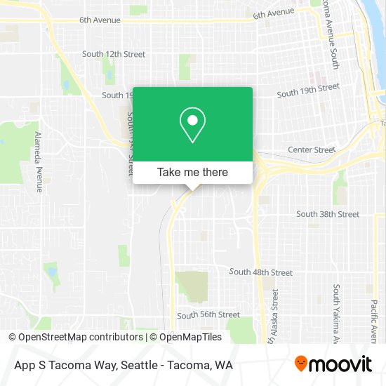 App S Tacoma Way map