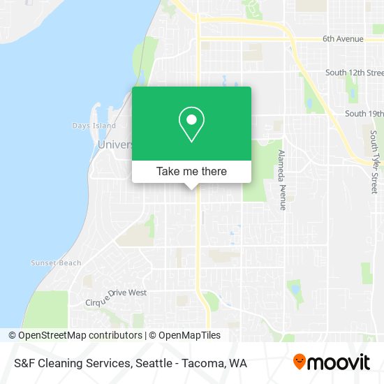 S&F Cleaning Services map