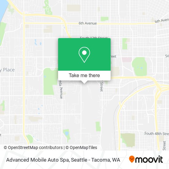 Advanced Mobile Auto Spa map