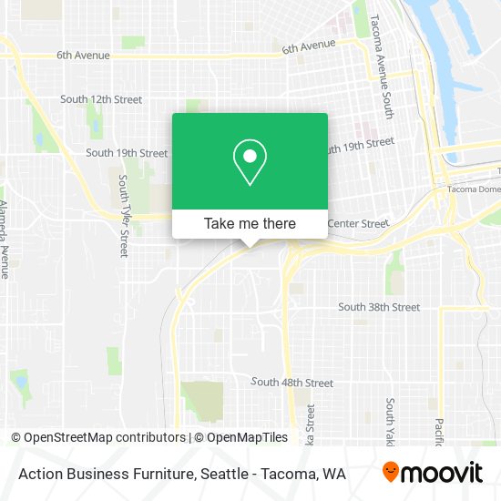 Action Business Furniture map