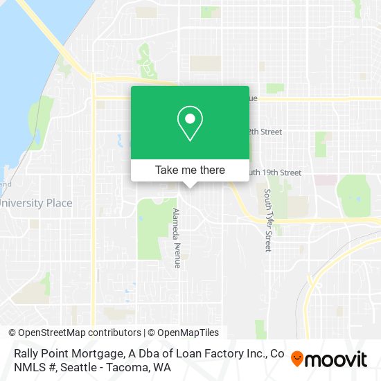 Mapa de Rally Point Mortgage, A Dba of Loan Factory Inc., Co NMLS #