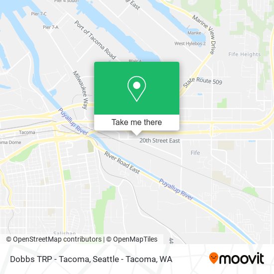 Dobbs TRP - Tacoma map