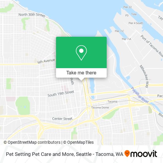 Pet Setting Pet Care and More map