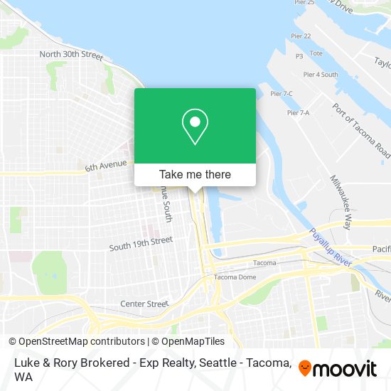 Luke & Rory Brokered - Exp Realty map