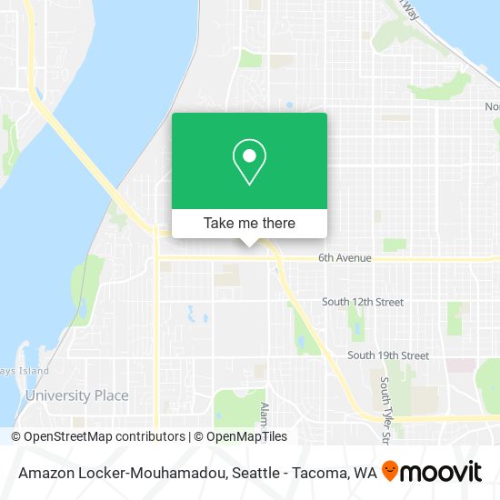 Amazon Locker-Mouhamadou map
