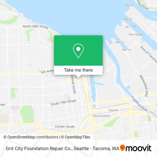 Mapa de Grit City Foundation Repair Co.