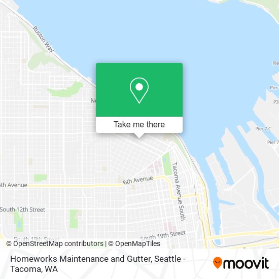 Homeworks Maintenance and Gutter map