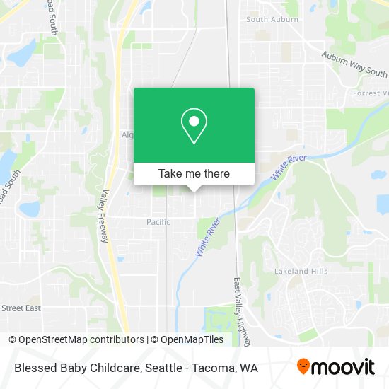 Blessed Baby Childcare map