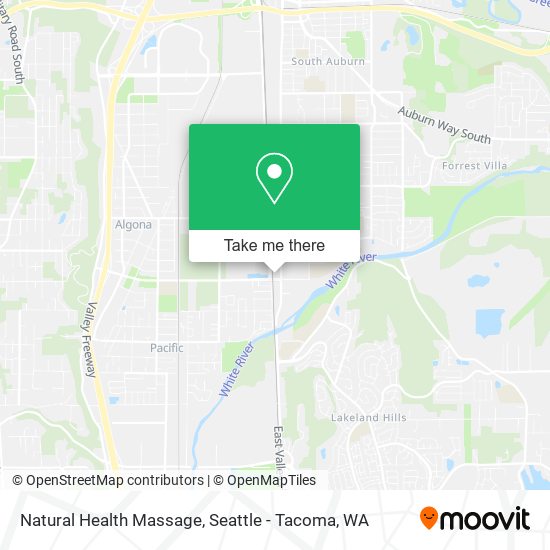 Mapa de Natural Health Massage