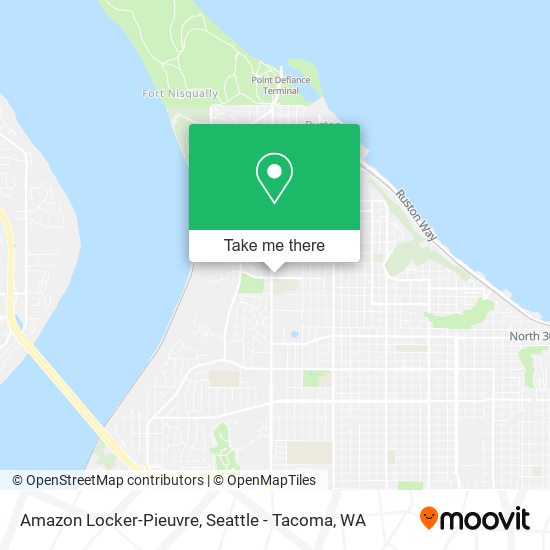 Amazon Locker-Pieuvre map