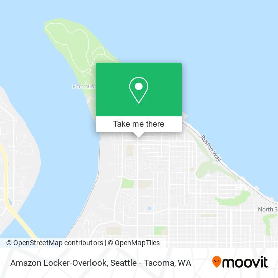 Mapa de Amazon Locker-Overlook