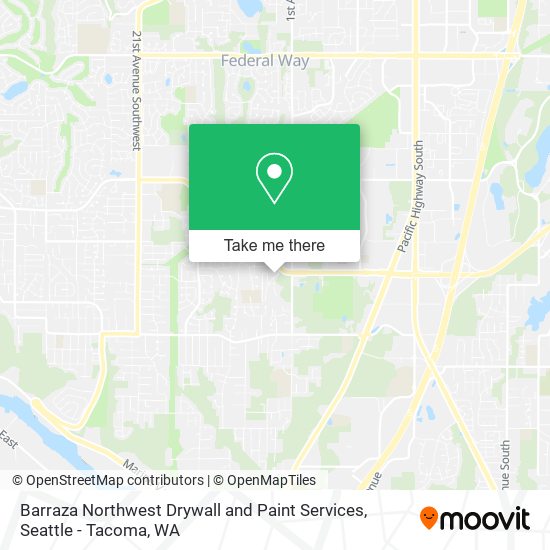 Mapa de Barraza Northwest Drywall and Paint Services