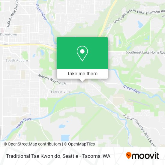 Mapa de Traditional Tae Kwon do