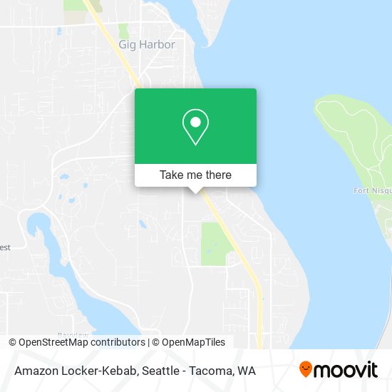 Mapa de Amazon Locker-Kebab