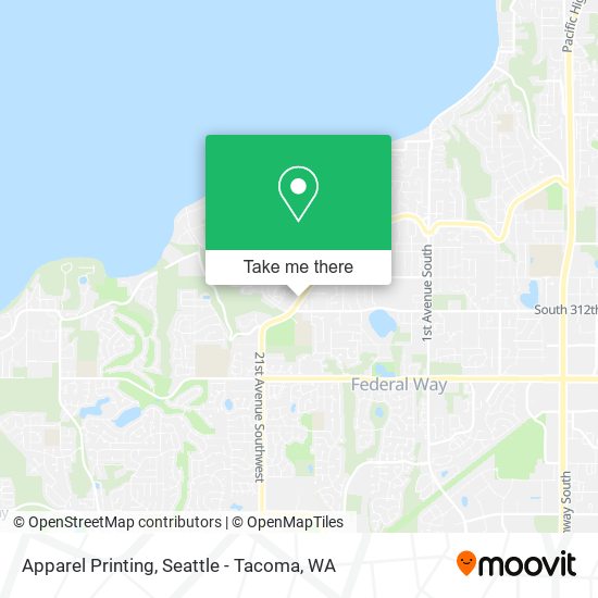 Apparel Printing map