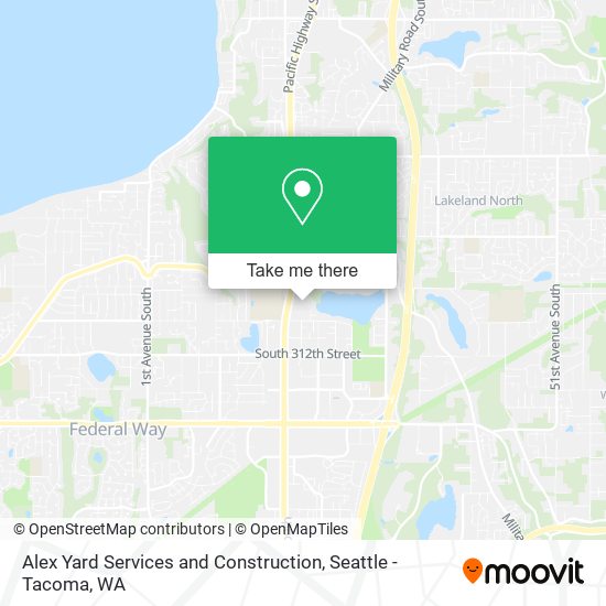 Alex Yard Services and Construction map