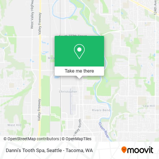 Danni's Tooth Spa map