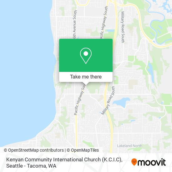 Kenyan Community International Church (K.C.I.C) map